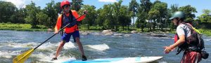 River Shredders Camp - stand up paddleboarding